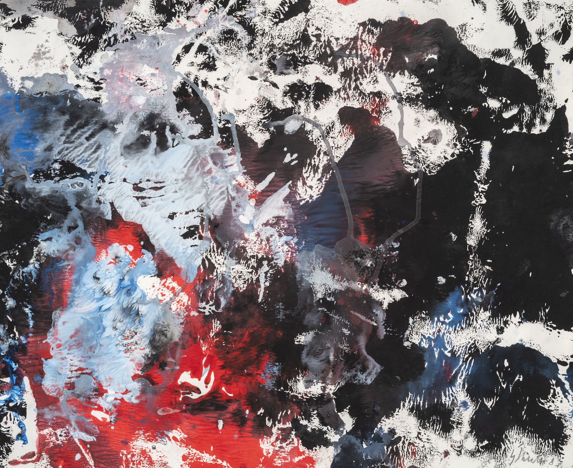 Fred Thieler,
Ohne Titel, 1981,